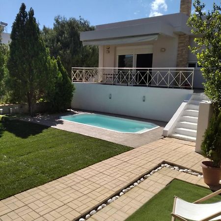 Cozy Villa Vita Lagonisi Kalivia Thorikou Luaran gambar
