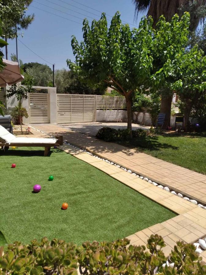 Cozy Villa Vita Lagonisi Kalivia Thorikou Luaran gambar