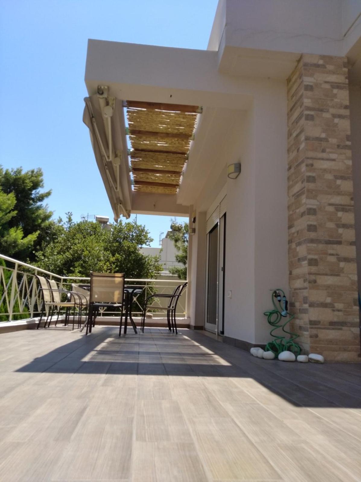 Cozy Villa Vita Lagonisi Kalivia Thorikou Luaran gambar