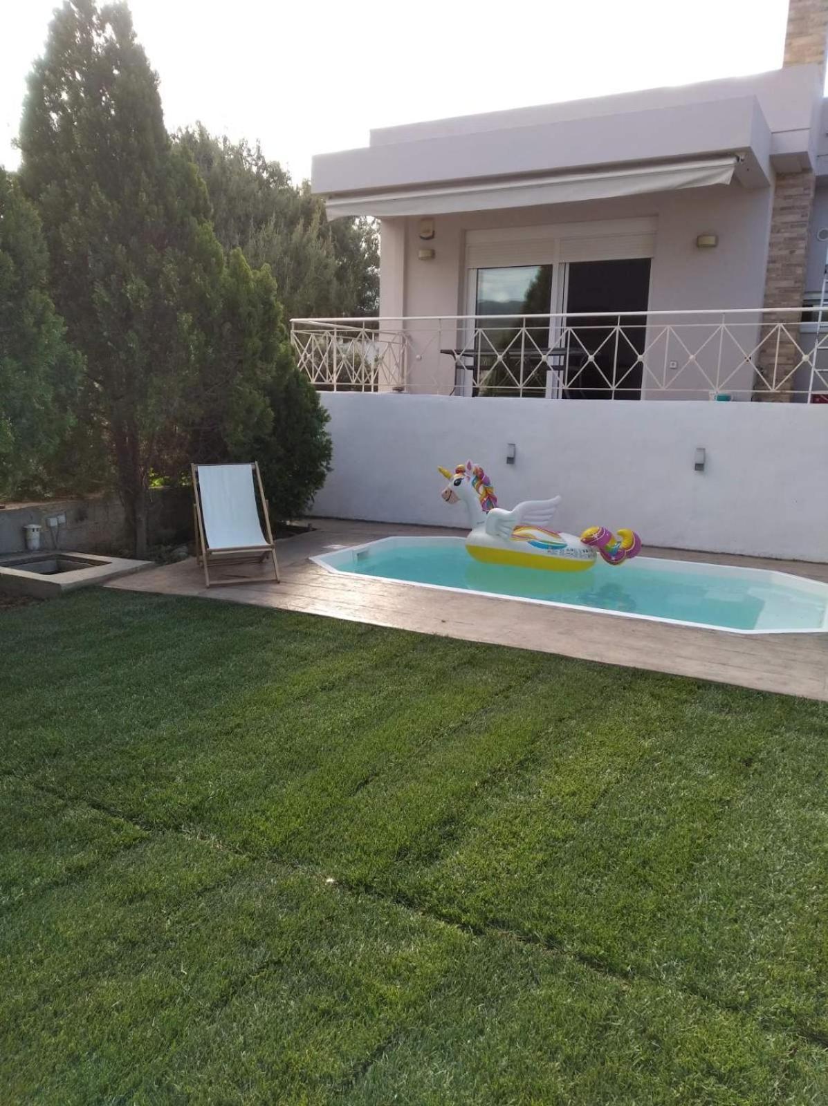 Cozy Villa Vita Lagonisi Kalivia Thorikou Luaran gambar