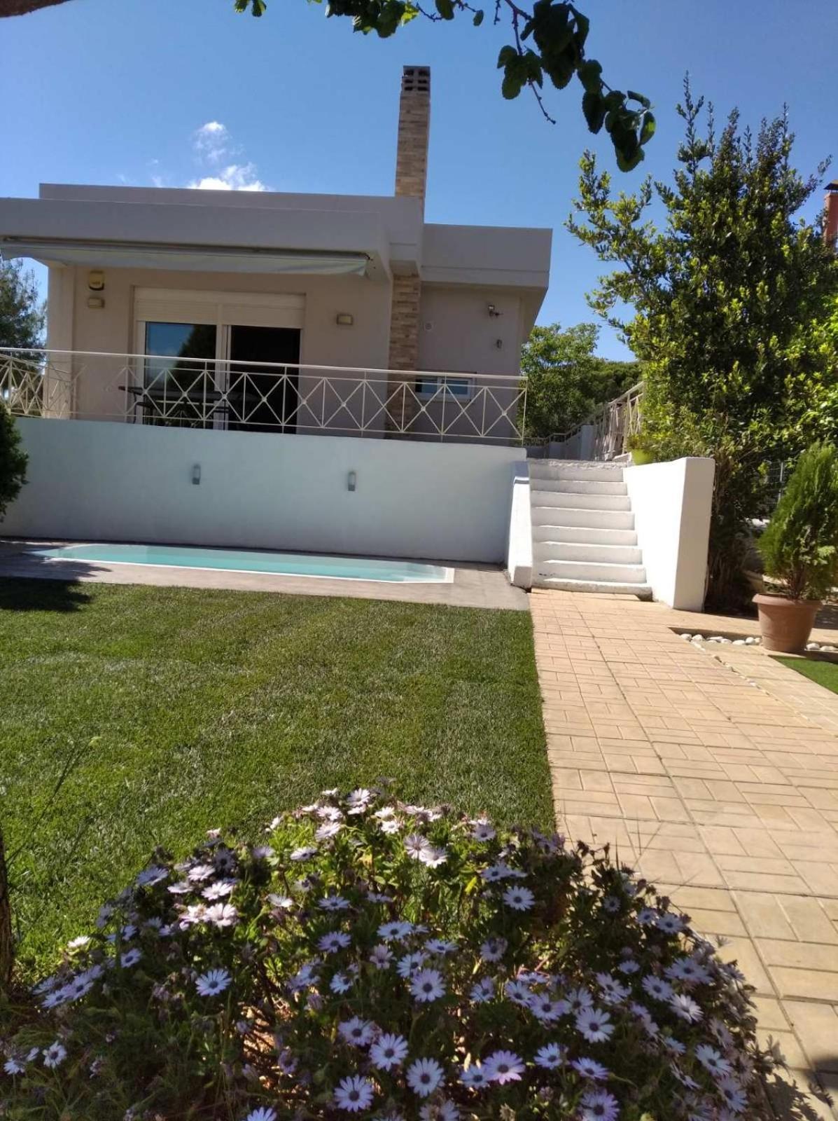 Cozy Villa Vita Lagonisi Kalivia Thorikou Luaran gambar