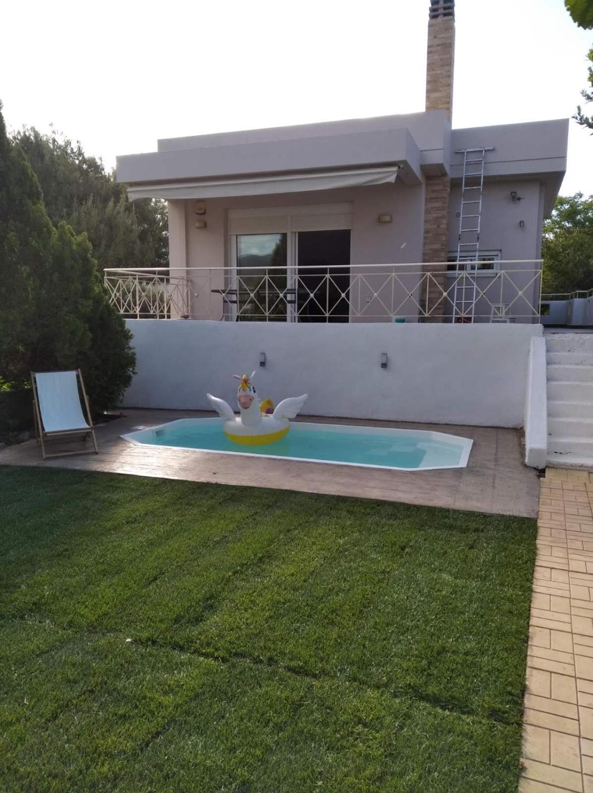 Cozy Villa Vita Lagonisi Kalivia Thorikou Luaran gambar